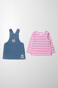 Minnie Mouse Denim Pinafore (4)