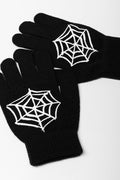 Spider-Man Beanie And Gloves Set Black (2)