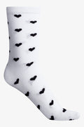 5 Pack Socks Black, White And Grey (4)