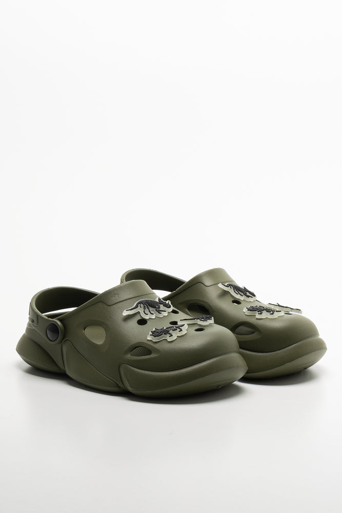 Clog Dark Green