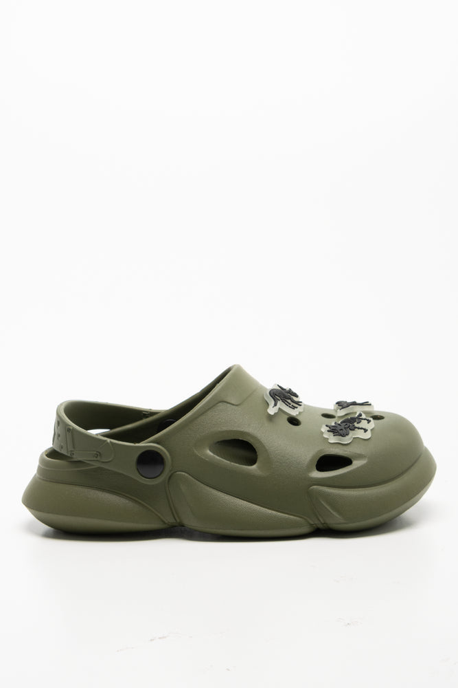 Clog Dark Green