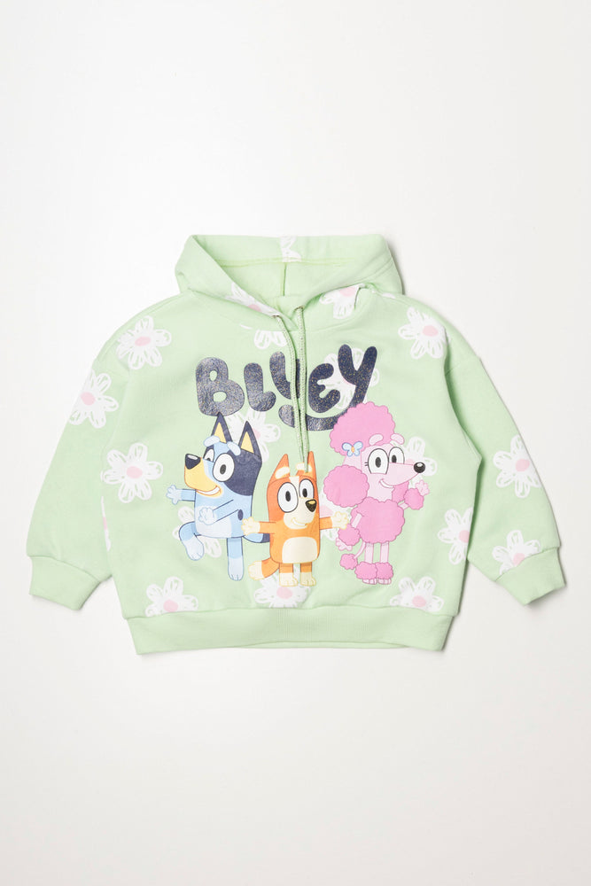 Bluey Hoodie Green