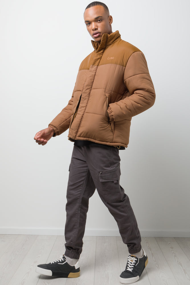 Puffer Jacket Brown