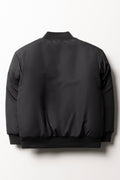 Bomber Puffer Jacket Black (2)