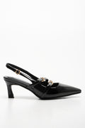 Slingback Heels Black (1)