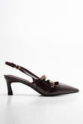 Slingback Heels Burgundy (1)