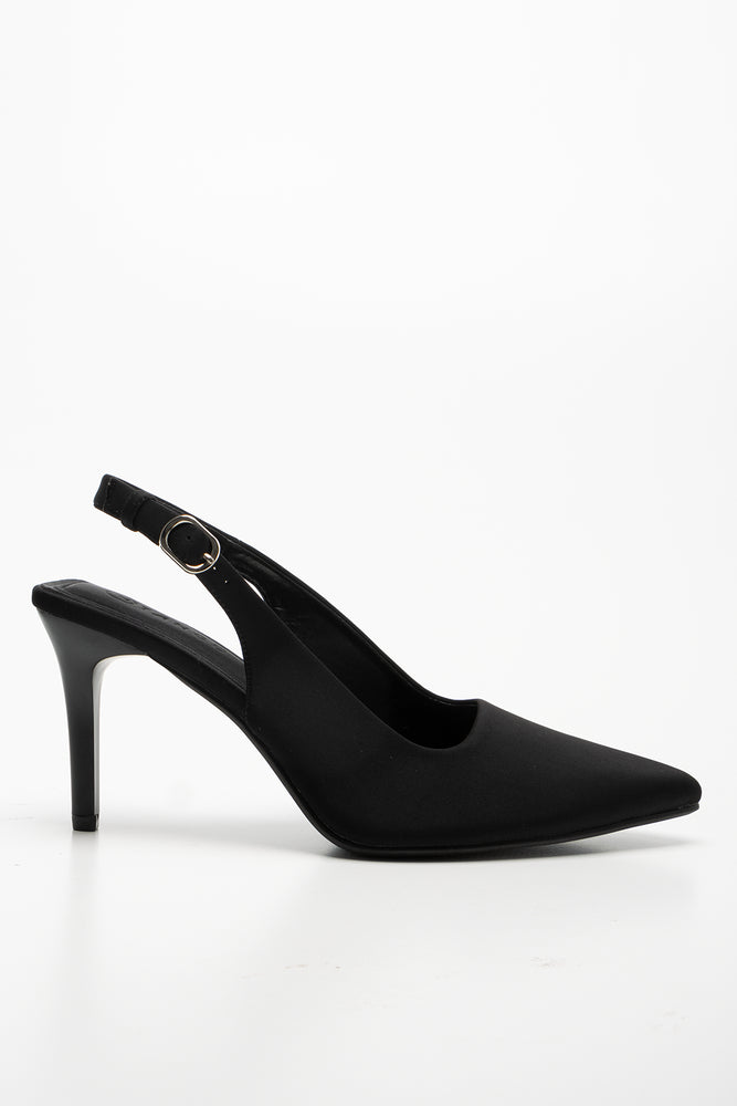 Slingback Heels Black