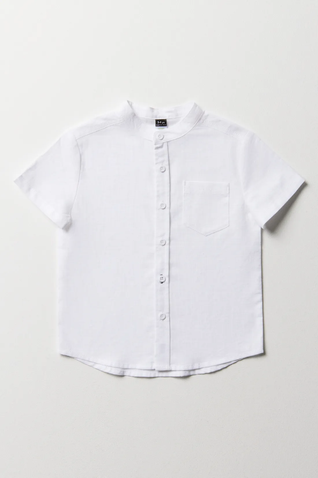 Short sleeve shirt white - BOYS 2-8 YEARS Tops & T-Shirts | Ackermans