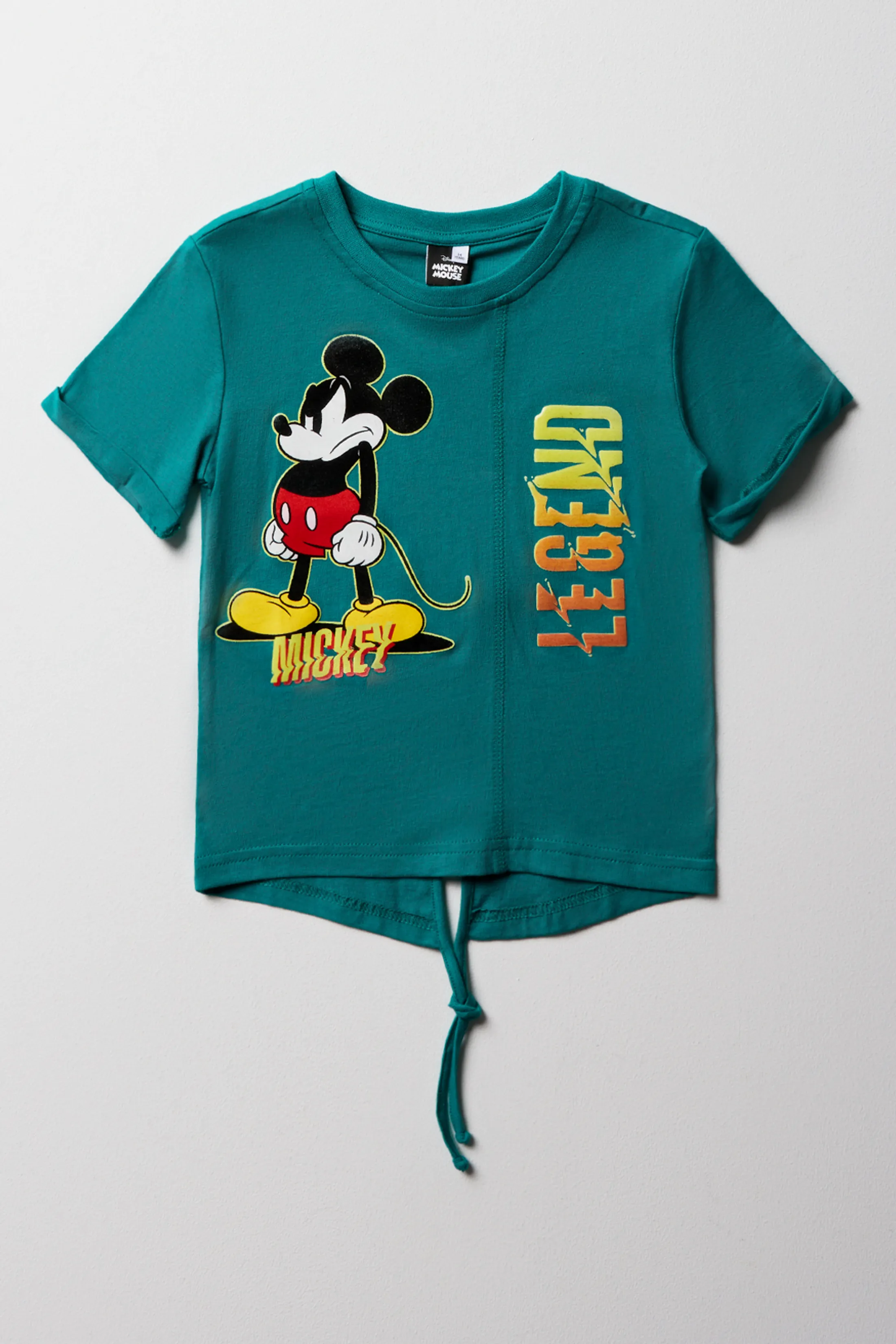 Disney T-Shirt for Adults - Mickey Mouse Tuxedo - Yellow