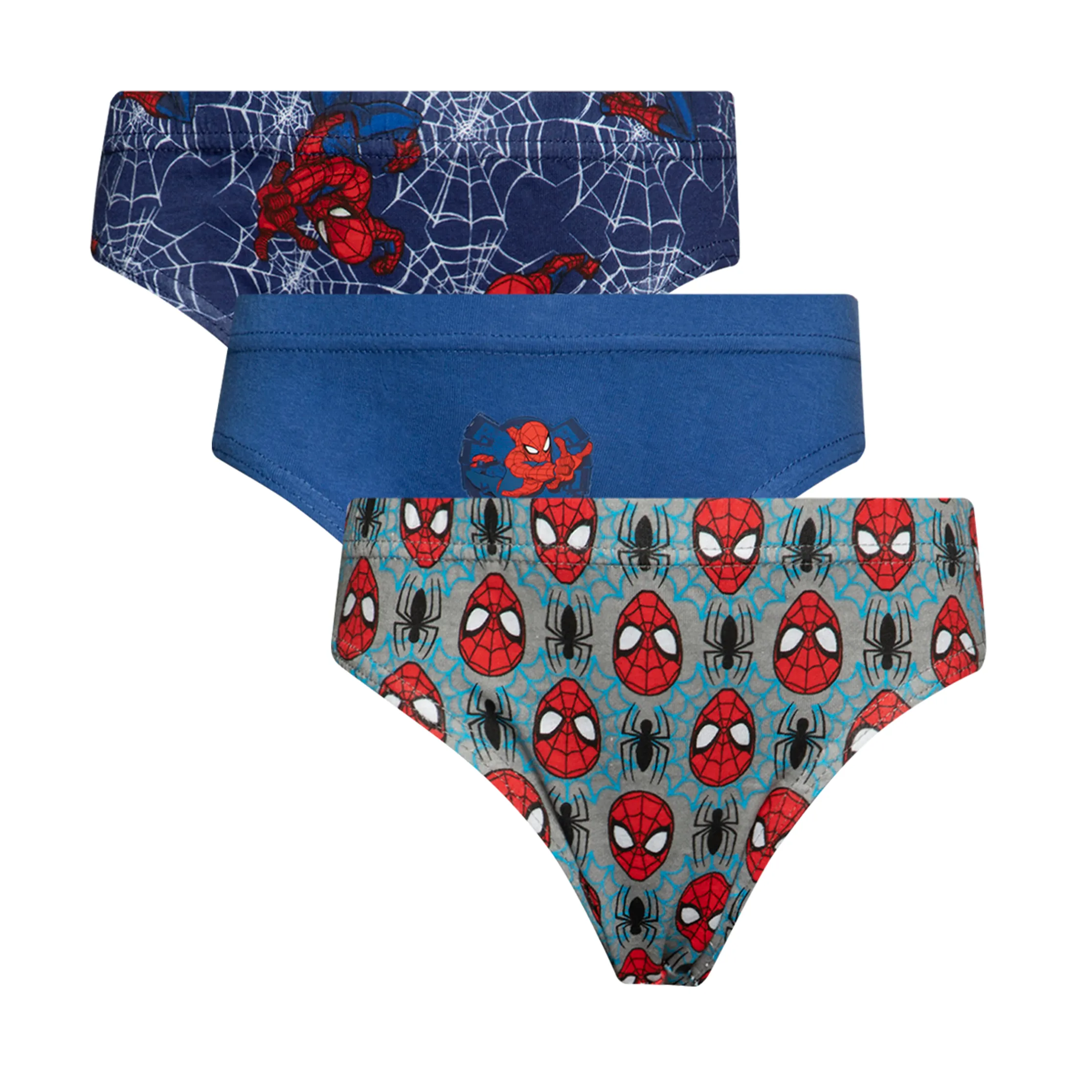 Spider-Man 3 pack mini briefs multi - BOYS 2-8 YEARS Underwear & Socks