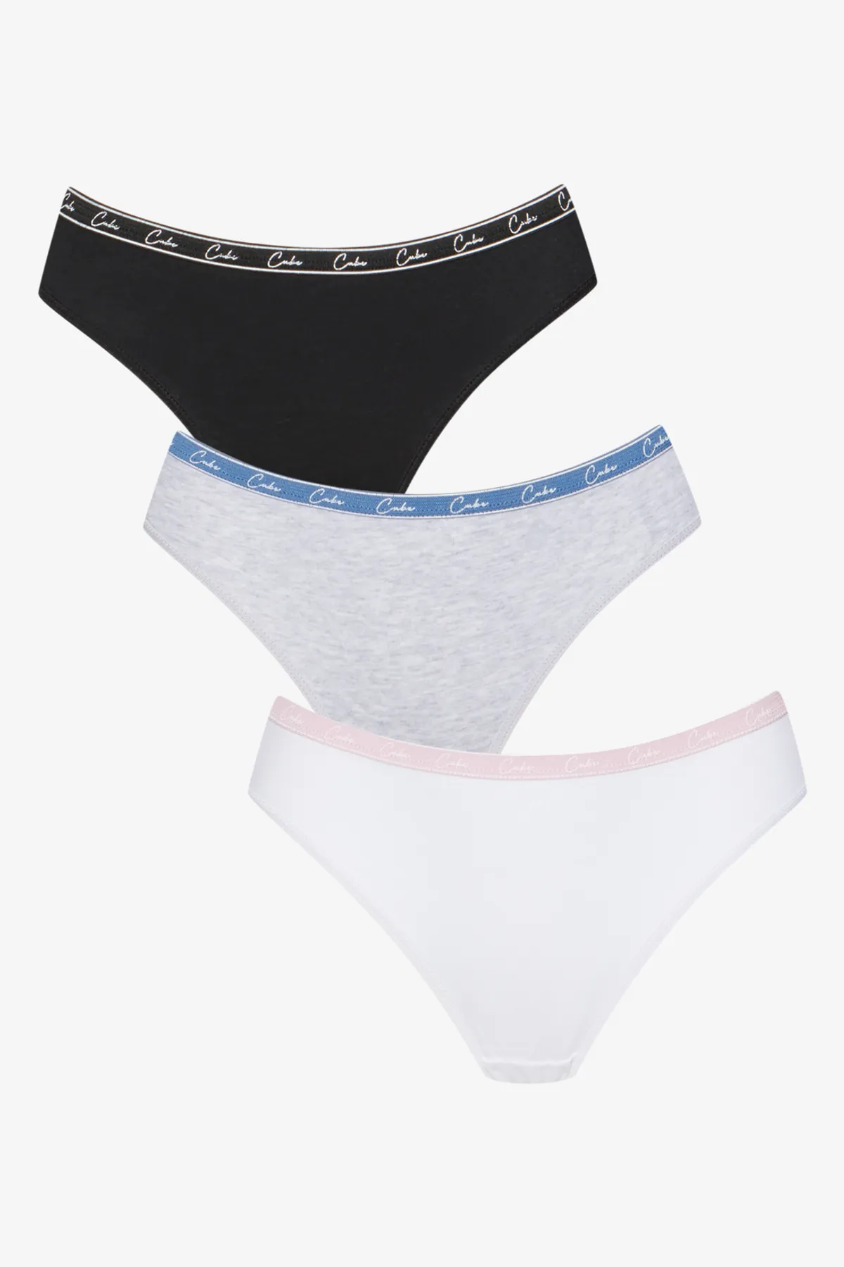 CALVIN KLEIN BIKINI 3 Pack Underwear - White Multi