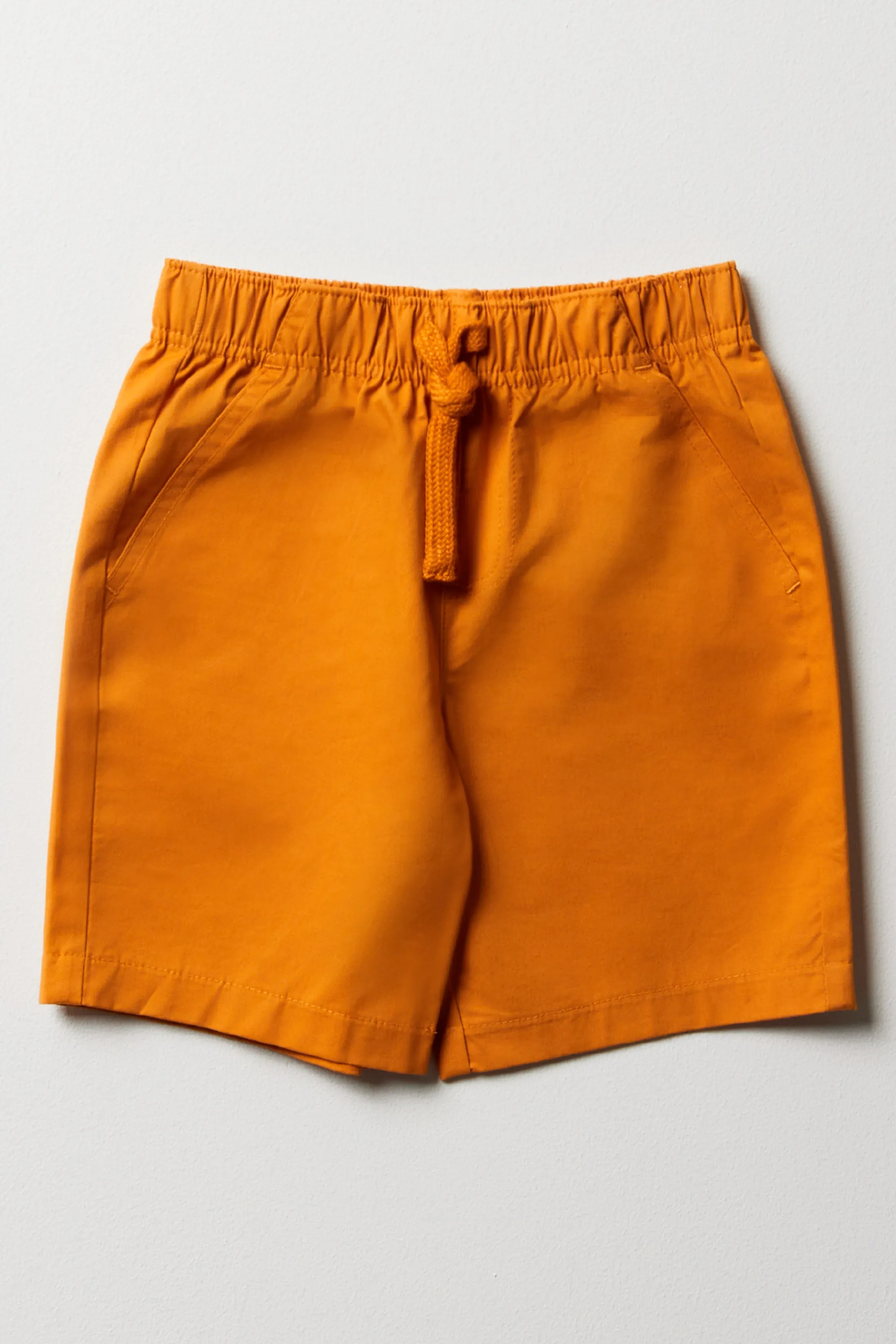 Boys Orange Shorts (4-13yrs) - Matalan