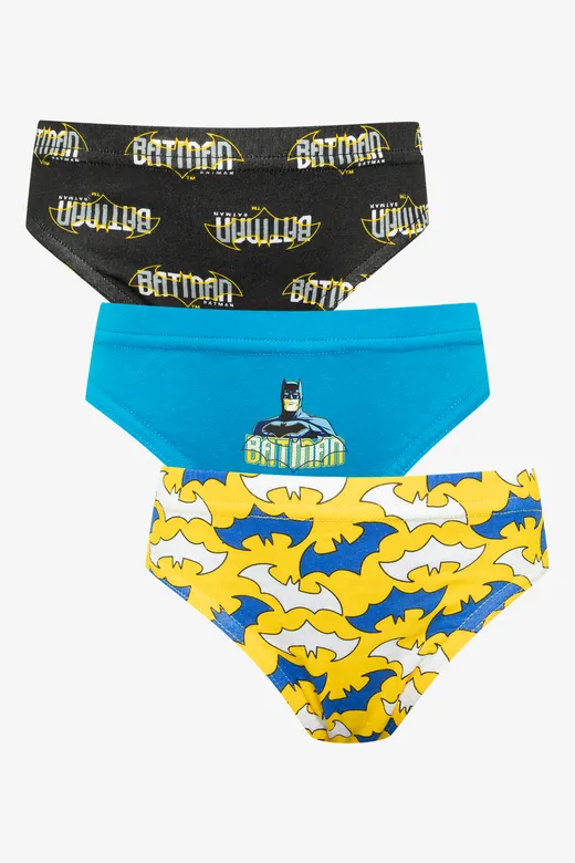 Batman Underwear, Womens 3 Pack Glow In The Dark Hipster Briefs