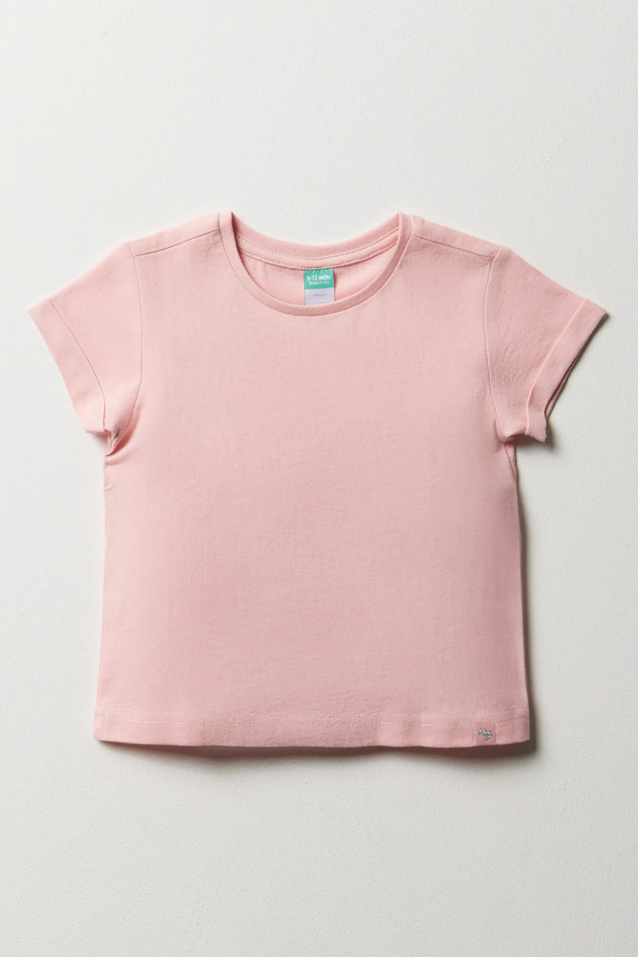 Crop T-shirt - Light pink - Ladies