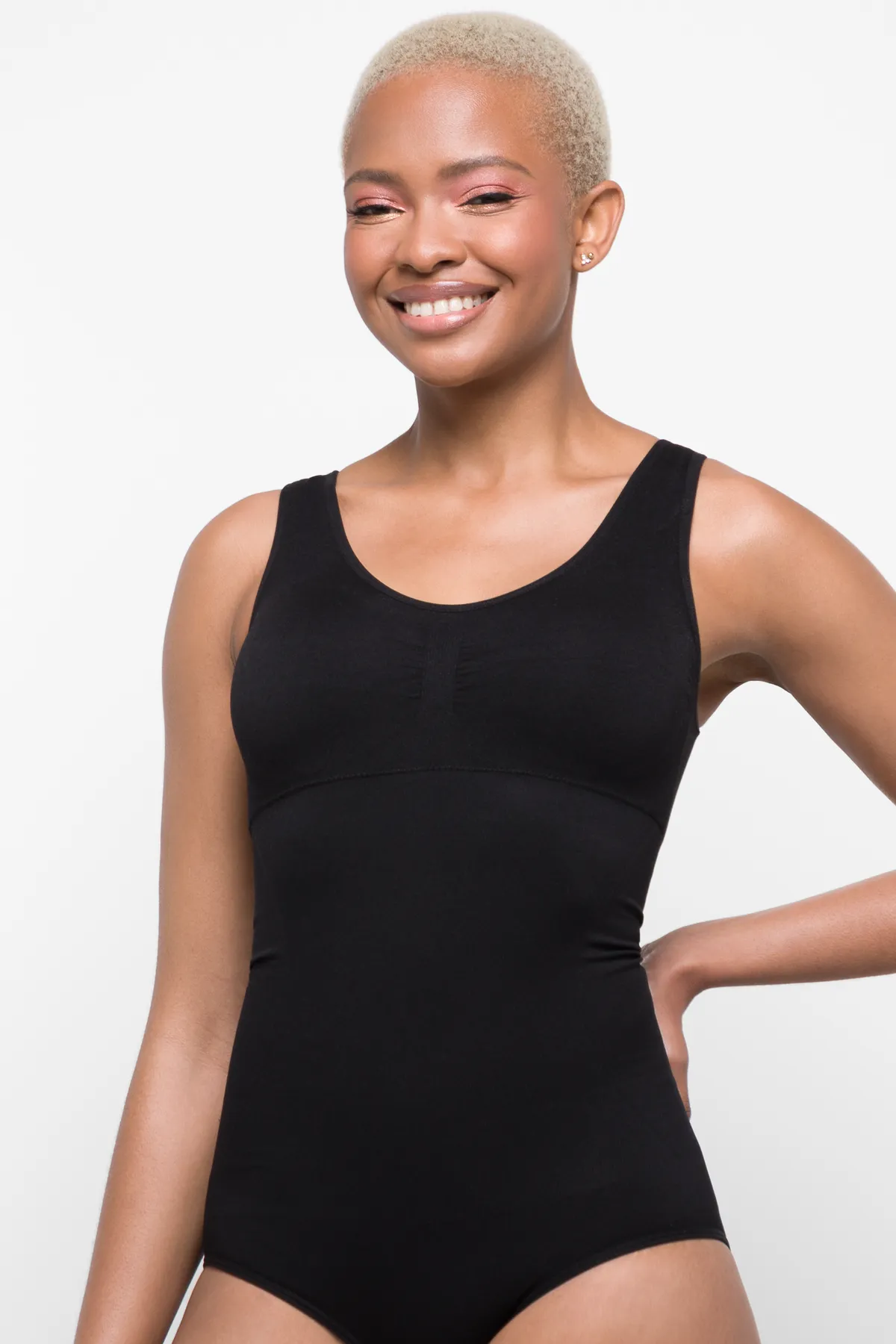 Seamfree shapewear bodysuit black - WOMEN's Bodysuits