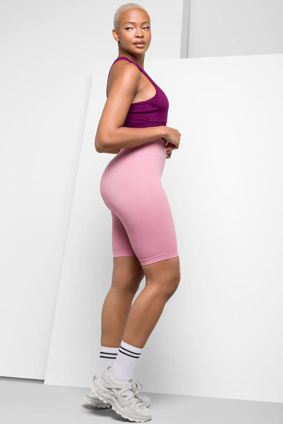 Seamfree cycle shorts pink - Women's Activewear Shorts