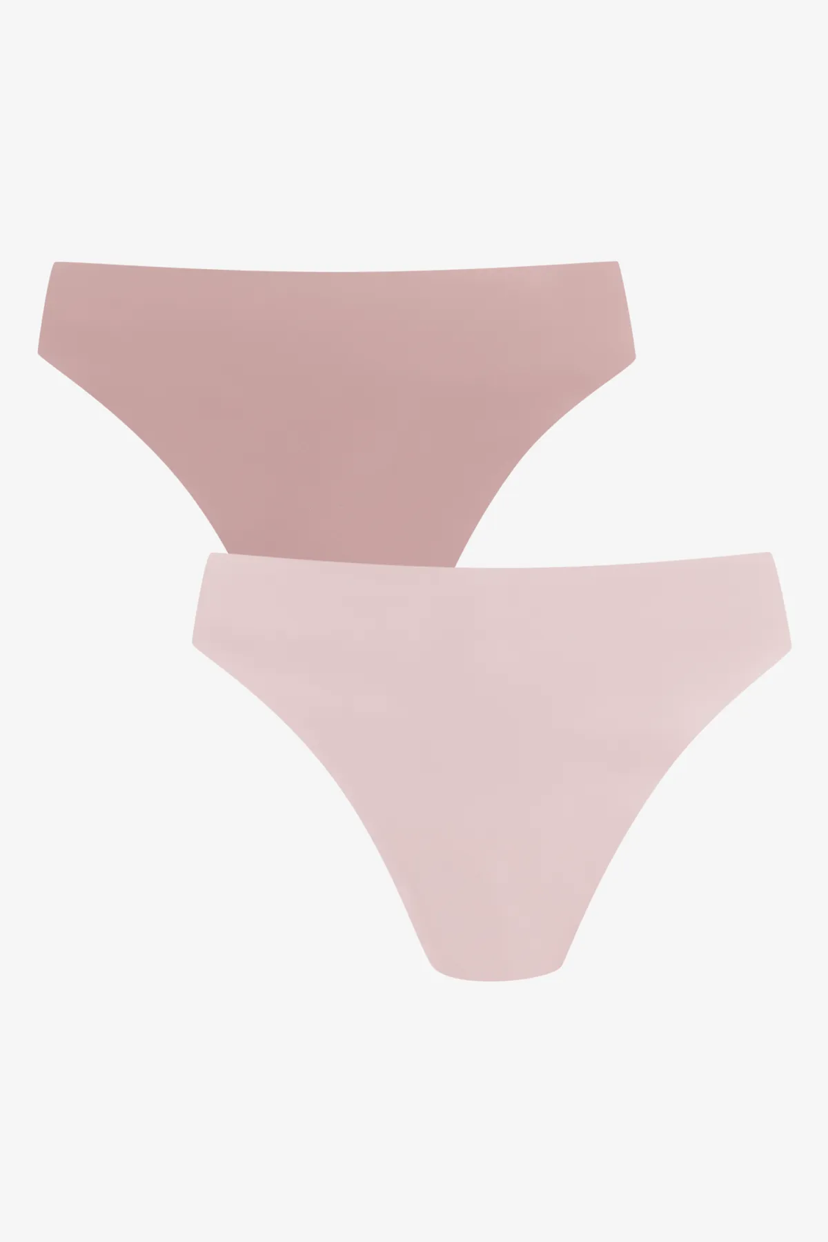 2 Pack bonded thong panties pink - WOMEN's Panties