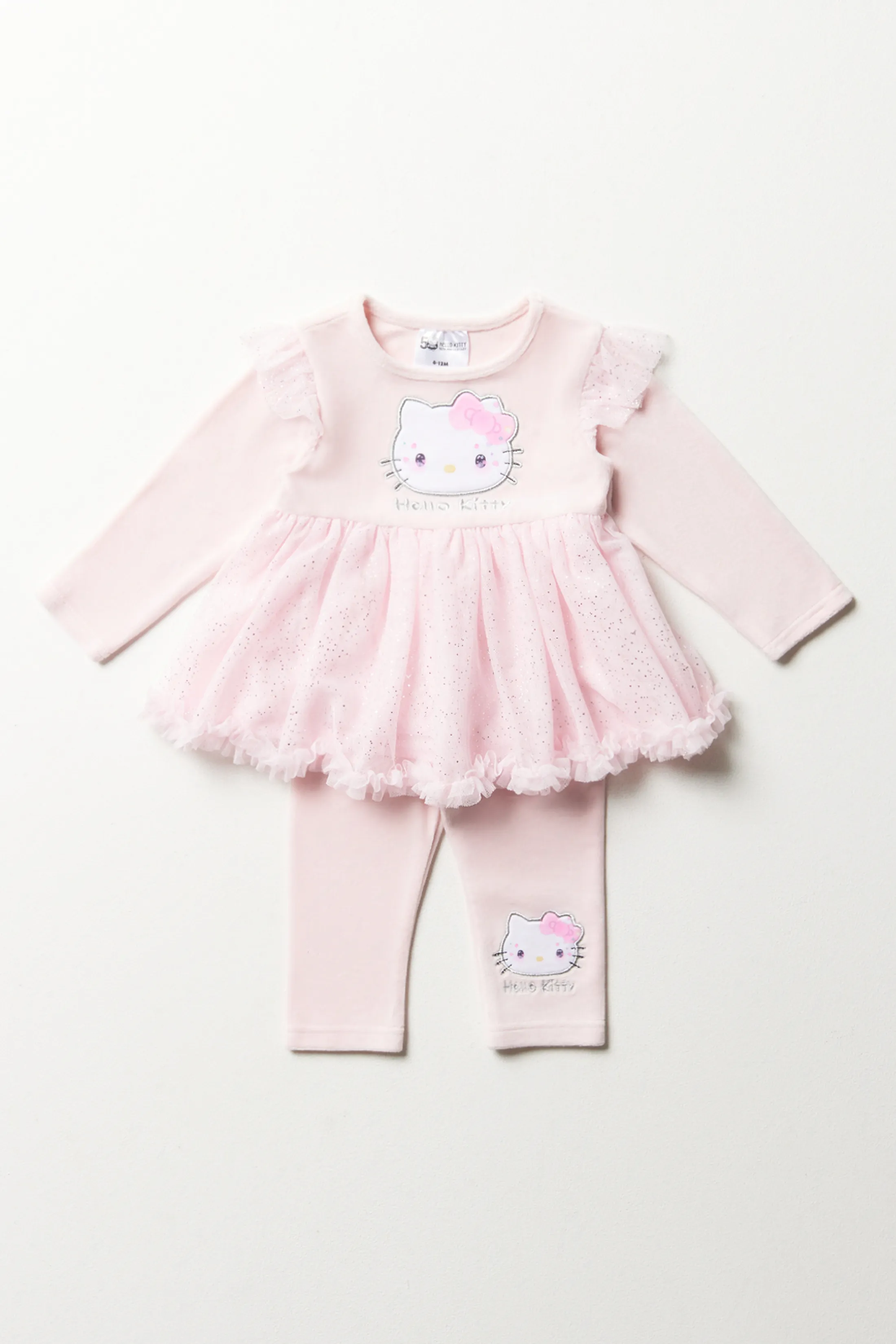 Sanrio® Pink Toddler Ruffled Leggings