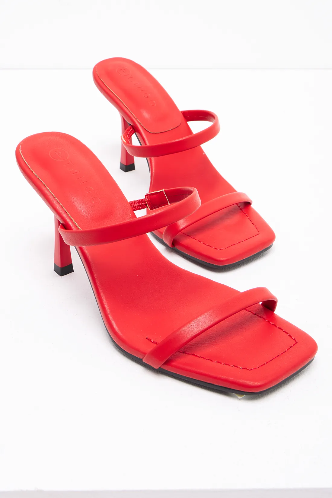 Strappy heel red - Women's Heels | Ackermans